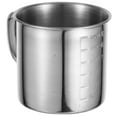 thumbnail image 2 of Stainless Steel Measuring Cup With Handle Unbreakable Liquid Measurement Kitchen Tool Coffee Tea Cup For Baking And Cooking 350ml, 2 of 7