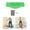 Green, variant on Balance Board, Board, Kids Exercise Learning Toy, Great Kids Learning Toy for Body Training with Anti-slip Strips Green