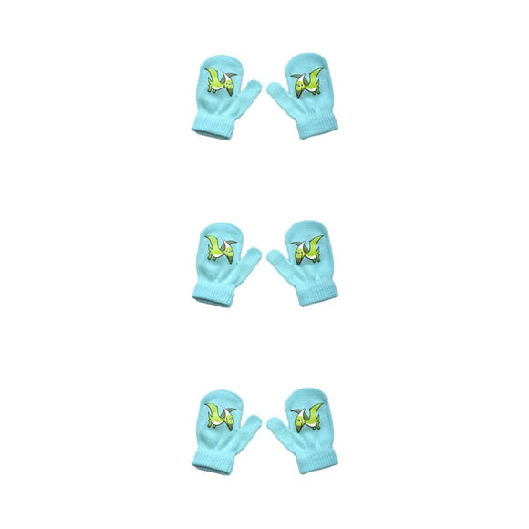 Manoplas de punto Minnieouse para niños Dinosaurio CBP337100
