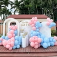 thumbnail image 4 of Pink Balloons 129pcs Light Pastel Pink Balloon Different Sizes 18 12 10 5 Inch for Garland Arch Birthday Party Baby Shower Gender Reveal Wedding Anniversary Easter Decoration, 4 of 14