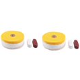 thumbnail image 1 of 10Pcs 6 Inch Buffing Polishing Wheels for Bench Grinder with Polishing Compounds Kit, White and Yellow, 1 of 5