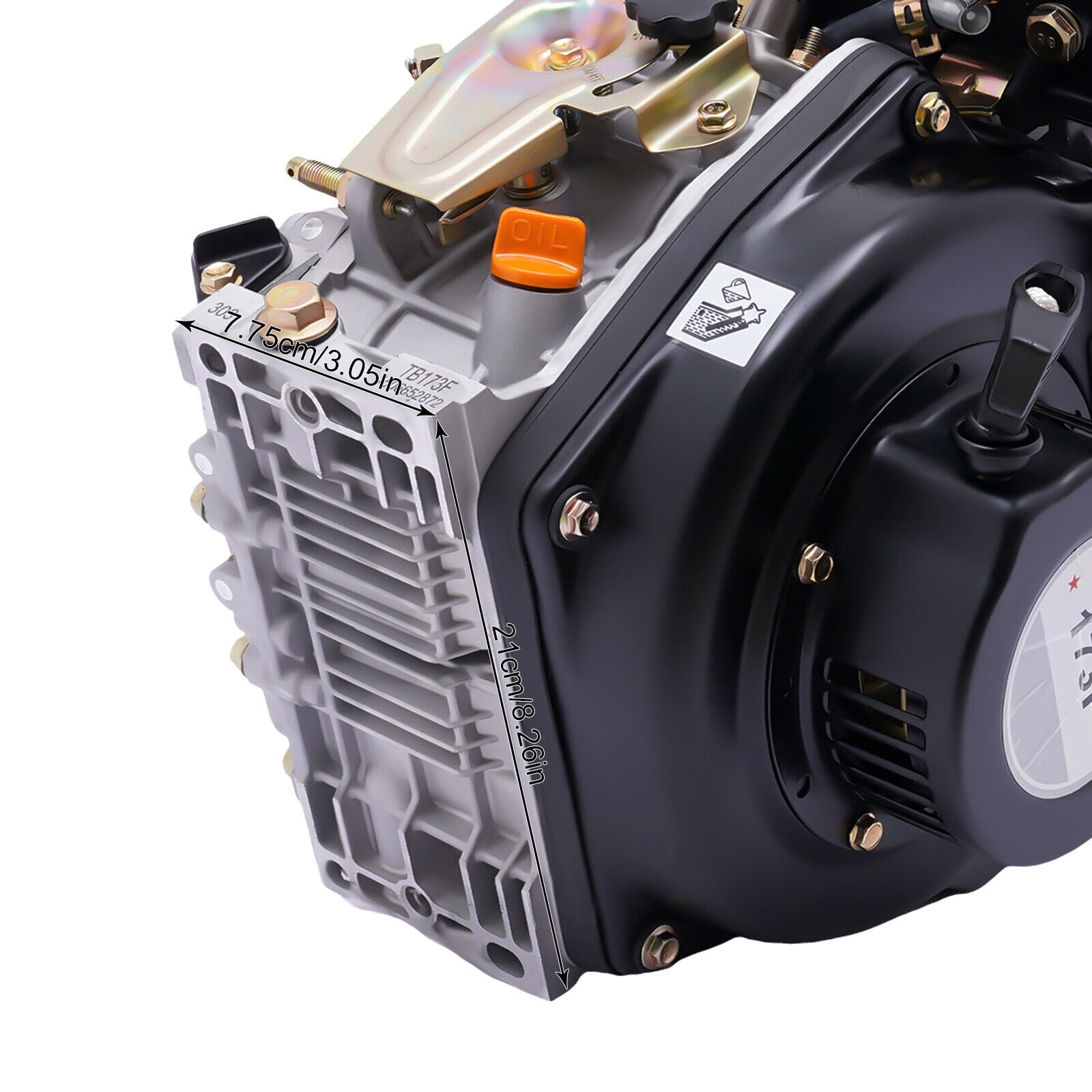 4 Stroke Air-Cooled Diesel Engine Air Cooling Vertical Engine Motor Hand Start Diesel Engine Single Cylinder for Agricultural Machinery