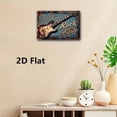 thumbnail image 4 of HELLOYOUNG Vintage Electric Guitar Wall Decor LED Light Matte Surface Hidden Illumination Modern Music Room Accent for Bedroom Living Room Indoor Outdoor Art, 4 of 9