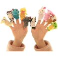 thumbnail image 4 of Juego de 5 marionetas de dedo de animales de peluche suave, surtido de juguetes para niños, regalo de San Valentín, filtro de huevo de Pascua, regalos de fiesta, grandes padres de familia brillar Juguete, 4 of 6