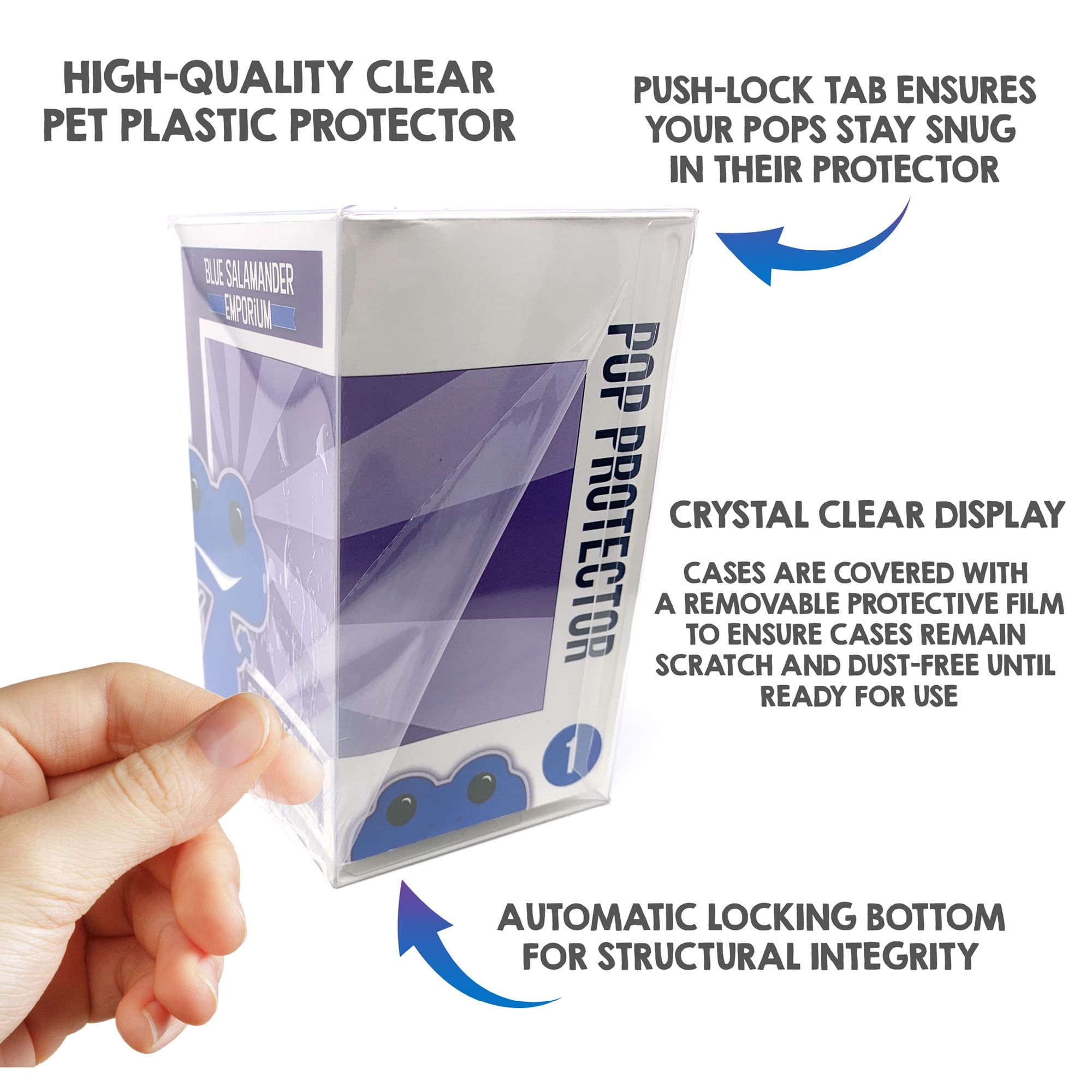 Thor with Pizza Funko Pop with Protector Bundle - Includes Avengers: Endgame Thor with Pizza #578 Vinyl Figure with Blue Salamander Emporium Plastic Protector Case