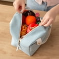 thumbnail image 5 of Lunch Box for Women Insulated Lunch Bag Corduroy Lunch Tote Bags Leakproof Cooler Lunch Case for Travel Work Picnic/Beige, 5 of 8