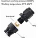 thumbnail image 4 of 6AN AN6 Female Flare to 5/16 3/8 1/4 1/2Fuel Hardline Tube Fitting Adapter Aluminum, 4 of 5