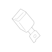 Genuine OE Mitsubishi Buckle End - 7000C291XA