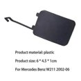 thumbnail image 5 of Rear Bumper Tow Hook Trim Cover Cap 2118801405 for Mercedes-Benz W211 2002-2006 Trailer Couplings Accessories, 5 of 5