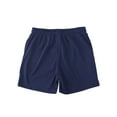 thumbnail image 2 of Bmnmsl Men Jogger Sweat Shorts Gym Running Shorts Solid Color Pants, 2 of 5