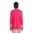 thumbnail image 2 of Lands' End Women's Petite 3/4 Sleeve Supima Cotton Crewneck Tunic, 2 of 3