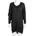 thumbnail image 1 of Suéter De Punto Suelto Para Mujer, Jersey Fino, Jersey (Negro)(L)-117769.05 Likrtyny Mujer, 1 of 8