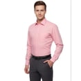 thumbnail image 2 of Allsense Men's Regular-Fit Long-Sleeve Dress Shirt, Pink, Medium, 2 of 4