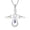06-June - Alexandrite, variant on Guardian Angel Necklace for Women 925 Sterling Silver Peridot Pendant August Birthstone Jewelry Gifts for Mom Wife Daughter