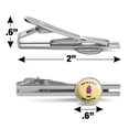 thumbnail image 3 of No Raisin To Live Reason Funny Humor Round Tie Bar Clip Clasp Tack Silver Color Plated, 3 of 6