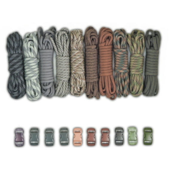 Paracord Planet's Bracelet Crafting Kits with Buckles