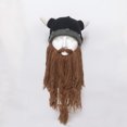 thumbnail image 3 of Creative Personalized Party Hat Beard Pointed Funny Hat Wonderful Autumn and Winter Halloween Props, 3 of 5