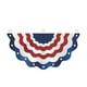thumbnail image 2 of Independence Day Scalloped Flag Star And Stripe Printed Yard Fence Hanging For Indoor And Outdoor Use With Canvas Header And Eyelets, 2 of 6