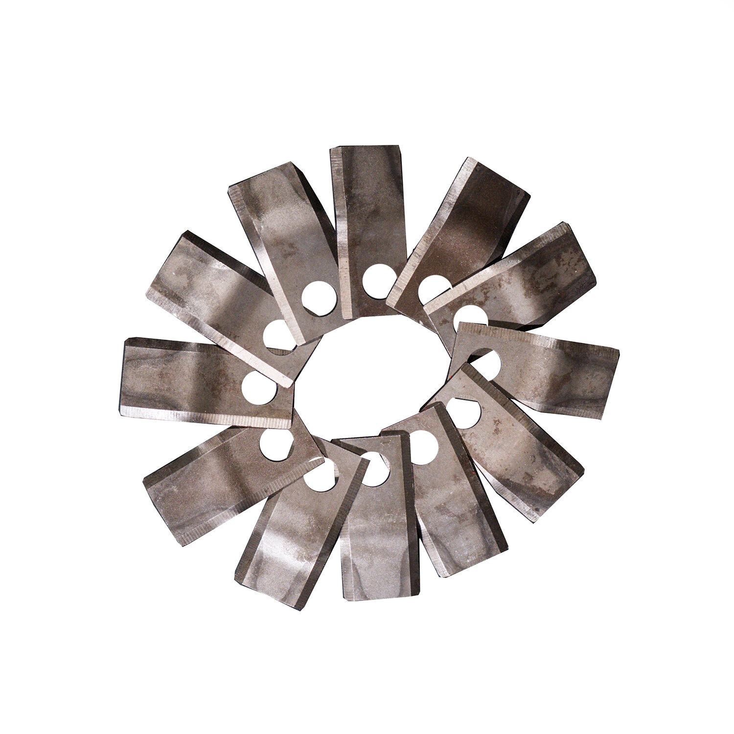 Titan Drum Hay Mower Replacement Steel Blade Pack 12 Count For DMWR135