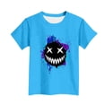 thumbnail image 5 of hengsof T-Shirt Graphique à Manches Courtes pour Enfants Unisexe, Motif Imprimé Mignon, Col Rond Décontracté, T-Shirt d'Été Léger pour Jouer, Haut pour 1-13 Ans, 5 of 5