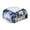 Tie Dye Blue, variant on ROSEKIND Ultra Soft Cozy Faux Fur Throw Blanket, Fuzzy Plush Thick Bubble Blanket| White|50x60inch