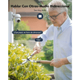 thumbnail image 3 of Cámaras De Seguridad Wifi Exterior Con Alarma Alexa 2k 3mp blanco, 3 of 5