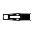thumbnail image 1 of Handbrake Handle Trim Cover Sticker for Suzuki Bright Black, 1 of 5