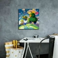 thumbnail image 4 of Epic Graffiti 'Pop Art Landscape 1019' by Howie Green, Canvas Wall Art, 18"x18", 4 of 8