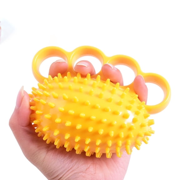 Goowood Hand Grip Strength Trainer and Forearm Exerciser Stress Ball with Bump Design for Hand Recovery and Blood Circulation for Adults