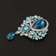 thumbnail image 3 of BROCHE VINTAGE CON FORMA DE LÁGRIMA DE CRISTAL DE DIAMANTES, prendedor de diamantes de imitación, broche para el pecho, bufanda, sombrero, 3 of 5
