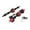 Black, variant on RC Car Parts Axle Set Metal High Strength 1:12 MN78 MN82 Vehicle Model Enthusiast Replacement