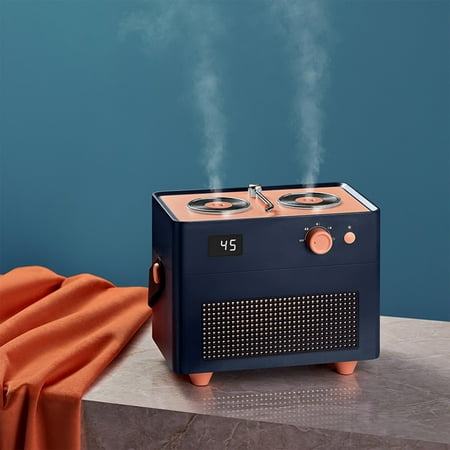 

LnjYIGJ Hot Portable Humidifier 1.3L Small Cool Mist Humidifier USB Personal Desktop Humidifier For Bedroom Office Home 4 Mist Modes Super Quiet