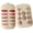 colormixing4, variant on TUWAFE 2Pcs Baby Hair Clips Simple Chic Toddler Heart Stripe girls Colormixing1