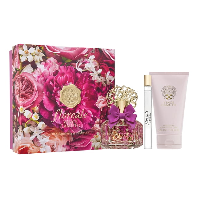 Set de perfume Vince Camuto Floreale para mujer, 3 piezas