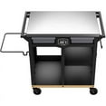 thumbnail image 2 of Oklahoma Joe's Prep/Storage Cart Steel 36 in. H X 20 in. W X 30 in. L, 2 of 8