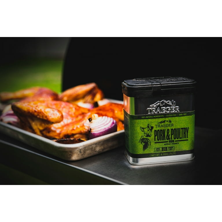 Traeger Pellet Grills 9.25oz Pork Poultry Rub Walmart
