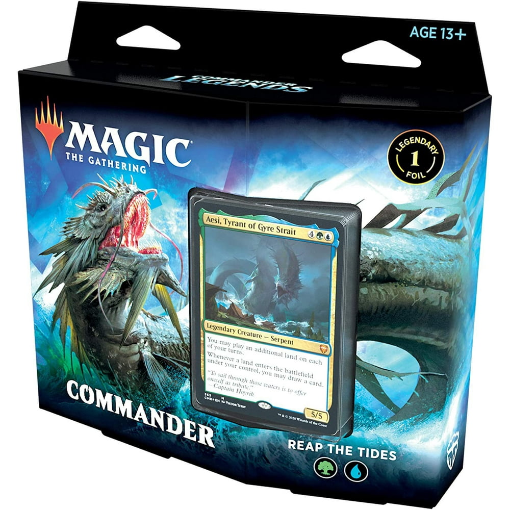 MtG Commander Legends Reap the Tides Deck