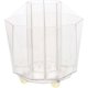 thumbnail image 2 of Round Rotating Brush Holder for Women Office Home Use 5.5×4.9×4.9in 1Pack, 2 of 5