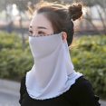 thumbnail image 2 of ZPAQI Face Cover Woman Sunscreen Riding Mask Face Neck Protector Sunshade Anti-UV Cold Feeling Ear Scarf Tropical Veil, 2 of 16
