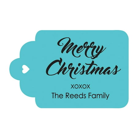 100 PCS Custom Made Hang Paper Tags Personalized Celebrating Merry Christmas Gift Tags