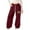 Wine, variant on Shadoumai Girl's Baggy Sweatpants Lightweight Breathable Straight Leg Pants With Pockets Athletic Pants For Girls Outdoor Play,Girls Uniform Pants 8-9 Years