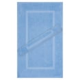 thumbnail image 2 of Cotton Paradise 100% Cotton Bath Mats for Bathroom Floor Set of 2 Pack, 20x34 Soft Absorbent Washable Quick Dry Tub Bathmat, Sky Blue, 2 of 7