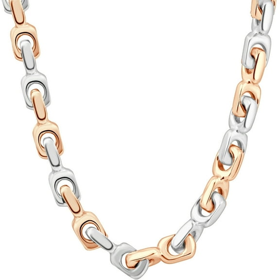 Pompeii Men's 14k Gold (183gram) or Platinum (344gram) 8mm Link Chain Necklace 23" (,)