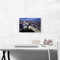 thumbnail image 2 of ARTCANVAS Pristina Kosovo Nighttime Canvas Art Print - Size: 18" x 12" (1.50" Deep), 2 of 9