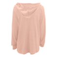 thumbnail image 5 of kpoplk Women's Letter Print Long Sleeve Hooded Sweatshirt Pullover Hoodie Tops(Pink,M), 5 of 5