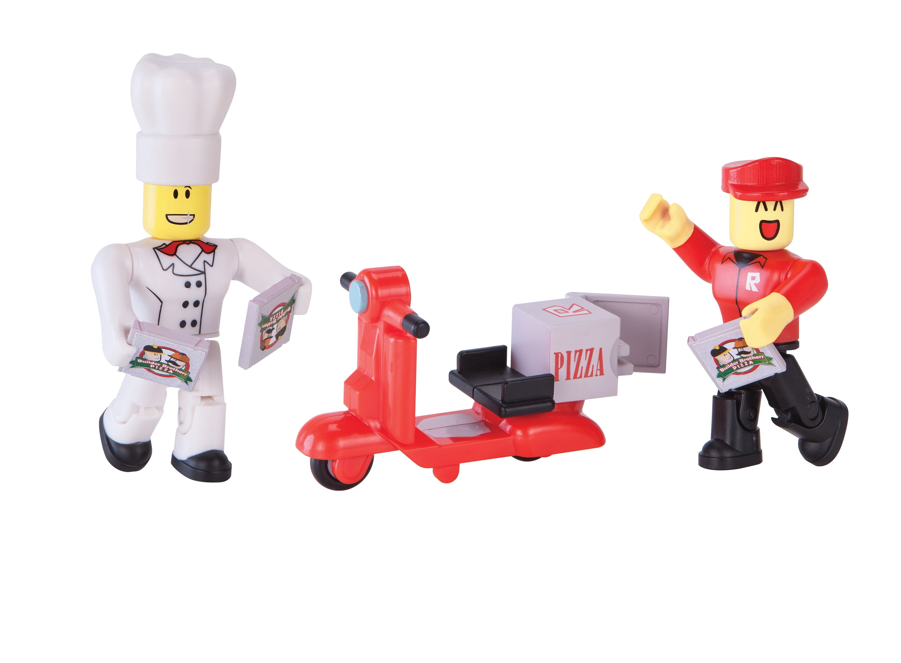 Roblox Action Collection Work At A Pizza Place Game Pack Includes Exclusive Virtual Item Walmart Com Walmart Com - roblox toys work at a pizza place