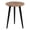 Natural, variant on Kate and Laurel Rumsen Round Side Table, 16 x 16 x 21, White and Walnut Brown, Modern Tripod End Table with Genuine Marble Tabletop