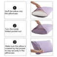 thumbnail image 6 of Blue Ocean Textiles Cooling Pillowcase, Lilac Bloom Wave, Standard/Queen, 1 Piece, 6 of 8