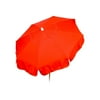 6ft Italian Market Tilt Umbrella Home Patio Canopy Sun Shelter, Red - Beach Pole