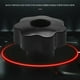 thumbnail image 3 of 6X M10 10mm Diametro Rosca de Plastico Negro Perilla de Estrella Cabeza de Apreton, 3 of 5
